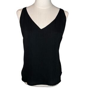 A New Day black top, size medium regular, women's blouse
